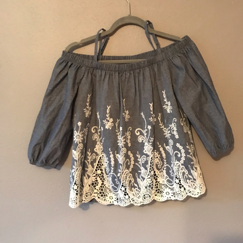 Off the shoulder top